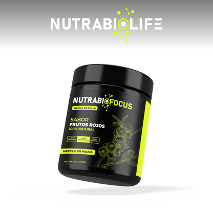NutraBio Focus: Potencia tu concentración y rinde al máximo
